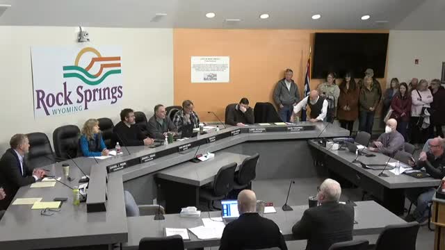 Rock Springs council seeks community input on government services and tax reductions