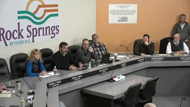 Wyoming property-tax proposals force Rock Springs leaders to weigh cuts, backfill and special-district risk