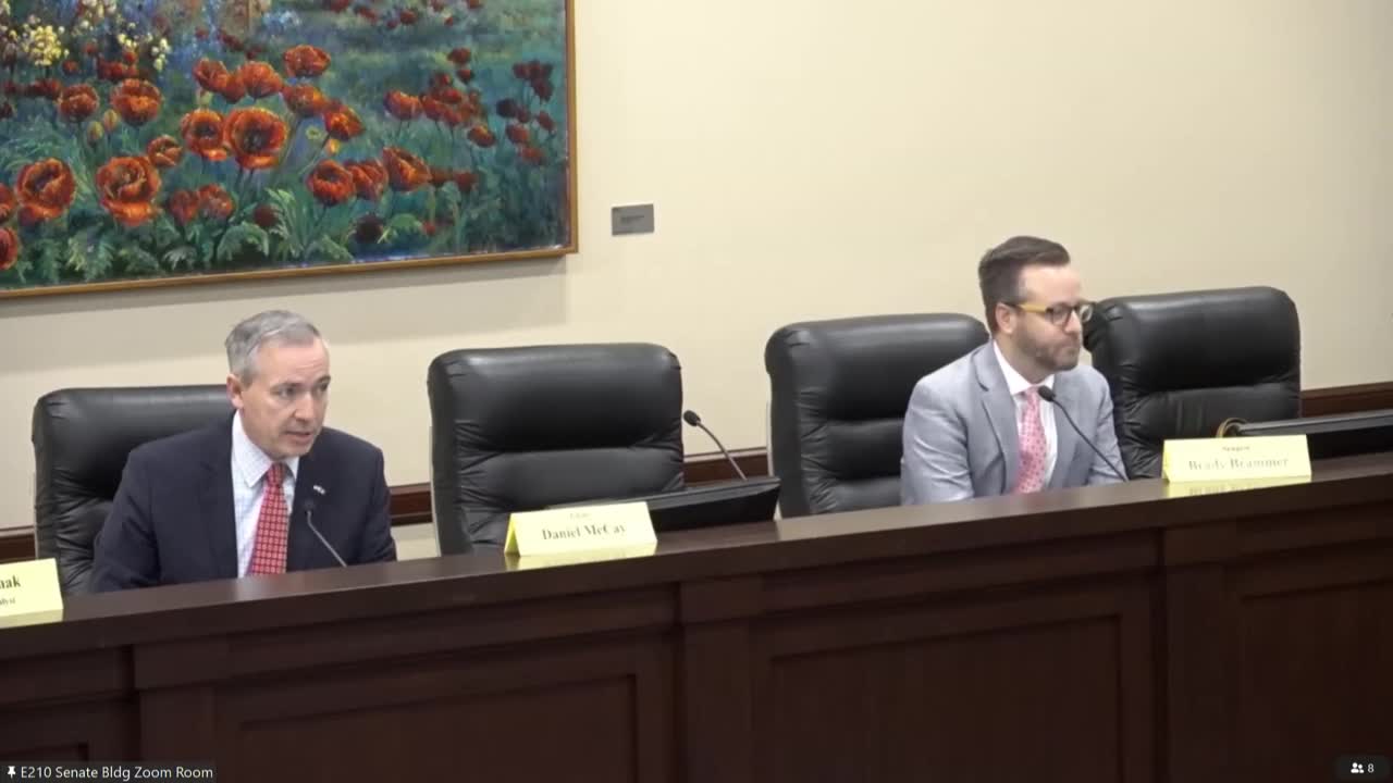 Senate panel backs bill to change tax apportionment for banks; fiscal note $16 million