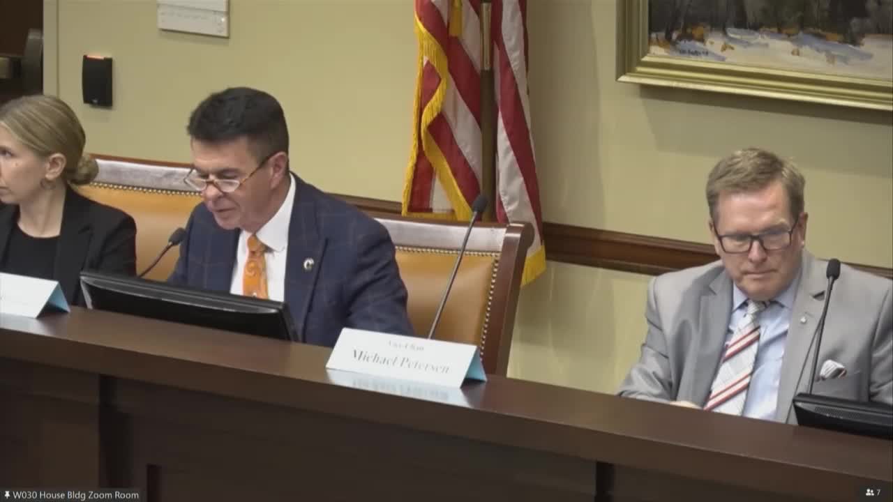 Committee clears National Guard bill clarifying adjutant general appointment, armory rules and student‑loan aid