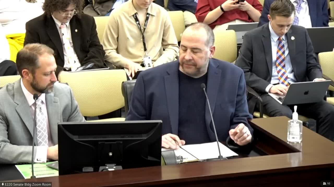 Committee recommends SB118 to allow larger venues for party caucuses and political procedures