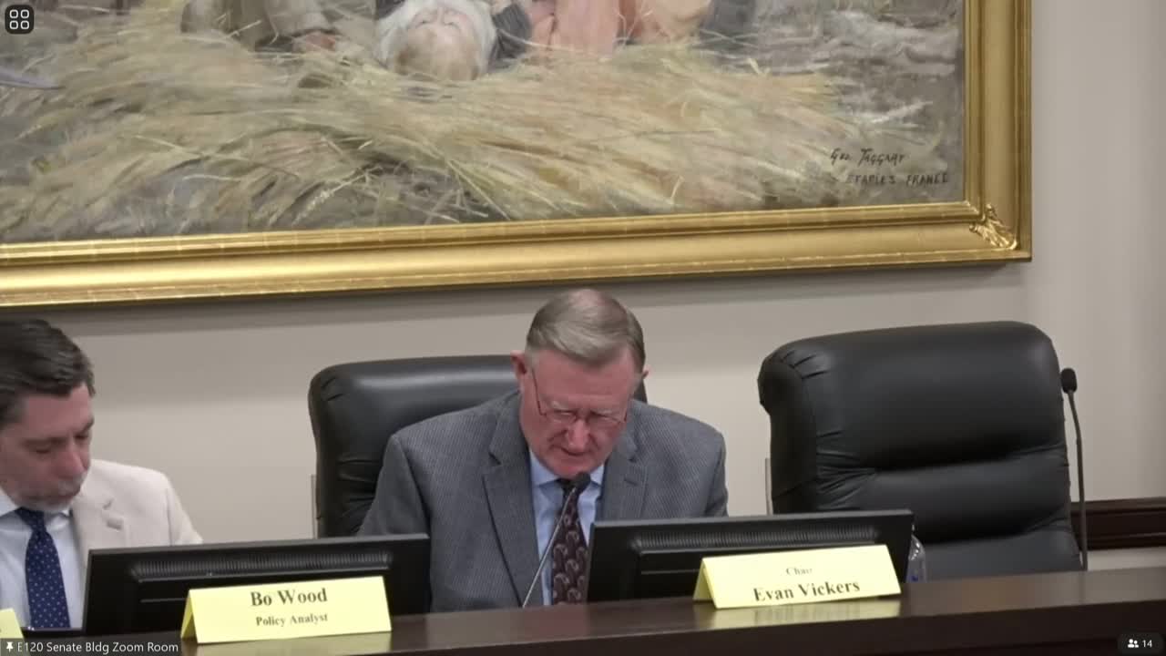 Committee advances AI disclosure, reauthorizes limited child-care certification and clears pari‑mutuel measure to ballot