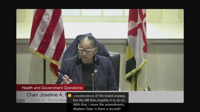 Maryland House Committee approves multiple bills including baby food labeling and cybersecurity changes