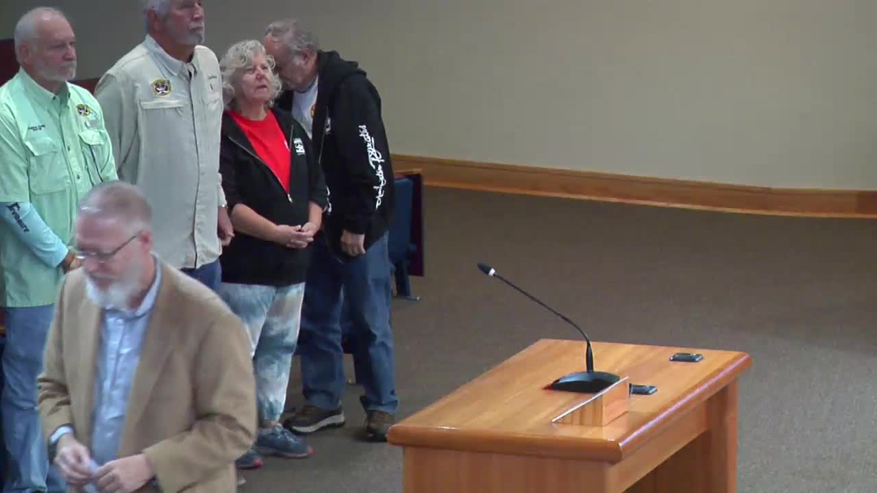 Santa Rosa County Commission honors Blackwater Pirates for hurricane relief efforts