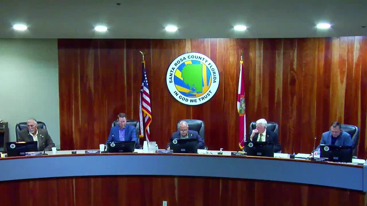 County Commissioner Burkett leads prayer at first special rezoning board meeting
