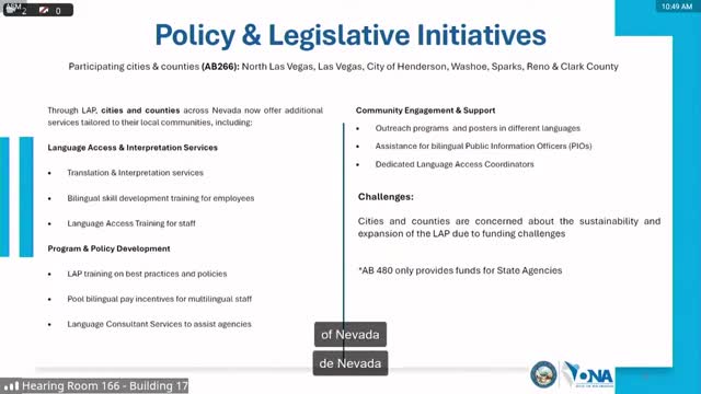 Nevada counties expand language access services amid funding challenges