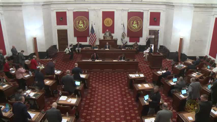West Virginia Senate opens session with prayer and Pledge of Allegiance