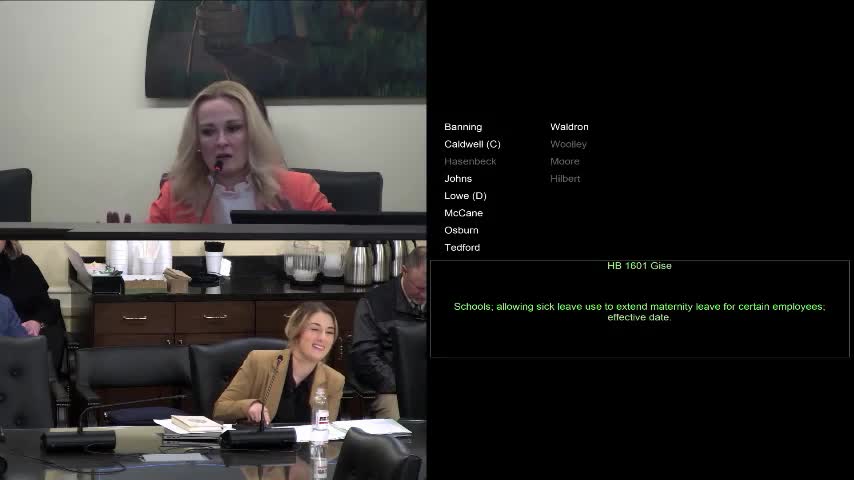 Committee approves amendment for 12 weeks of paid maternity leave