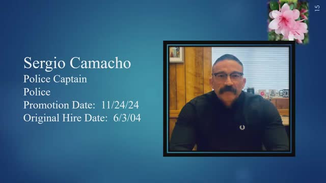 Captain Sergio Camacho promoted in Southgate Police Department ceremony