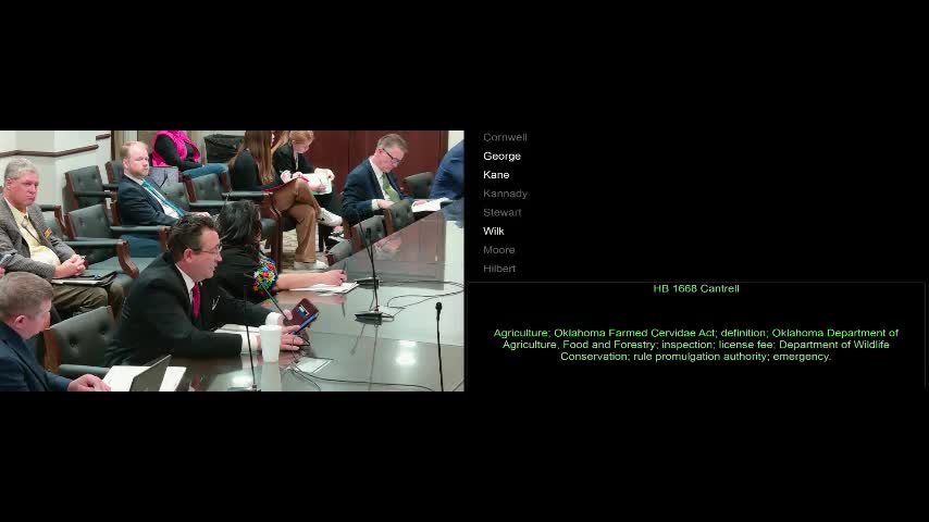 Committee advances bill to move regulation of commercial deer ranches to agriculture department