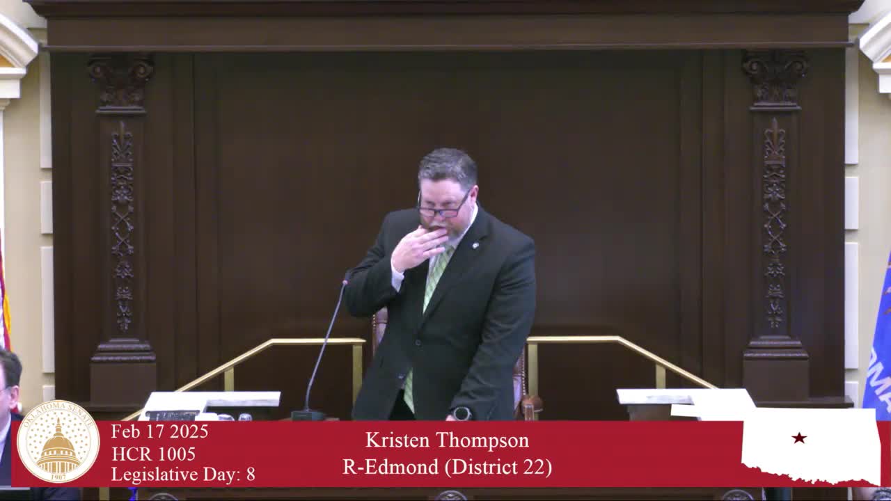 Senate advances bill to include rocket engine testing in Oklahoma program; emergency status granted