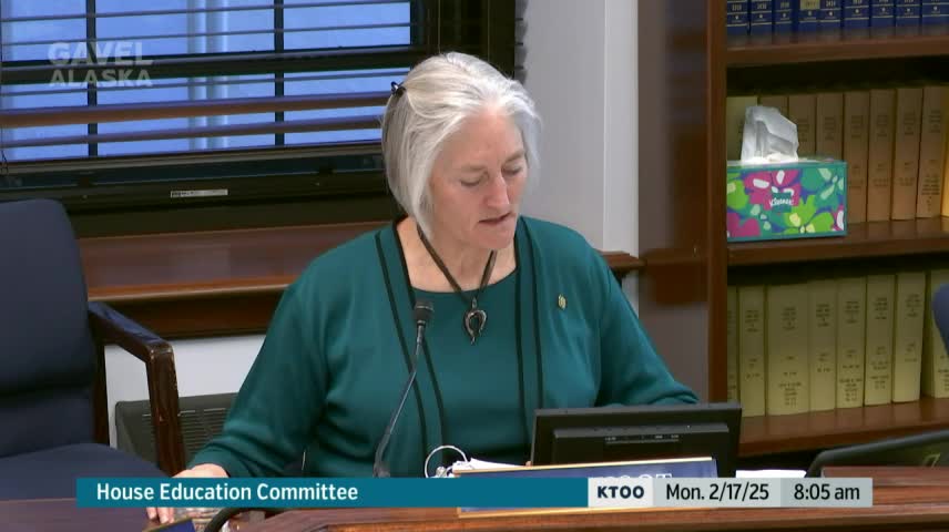 House Education Committee hears "Come Back Home" student loan repayment pilot; amendment deadline set