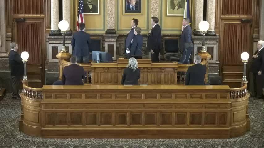 Iowa House reads dozens of bills into record; first readings sent to standing committees