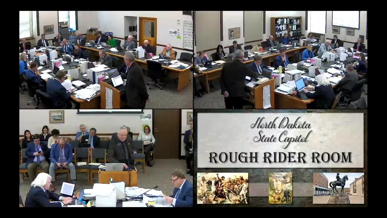 Committee discusses HB1176 funding structure; members approve amendment to dedicate legacy earnings to property-tax relief