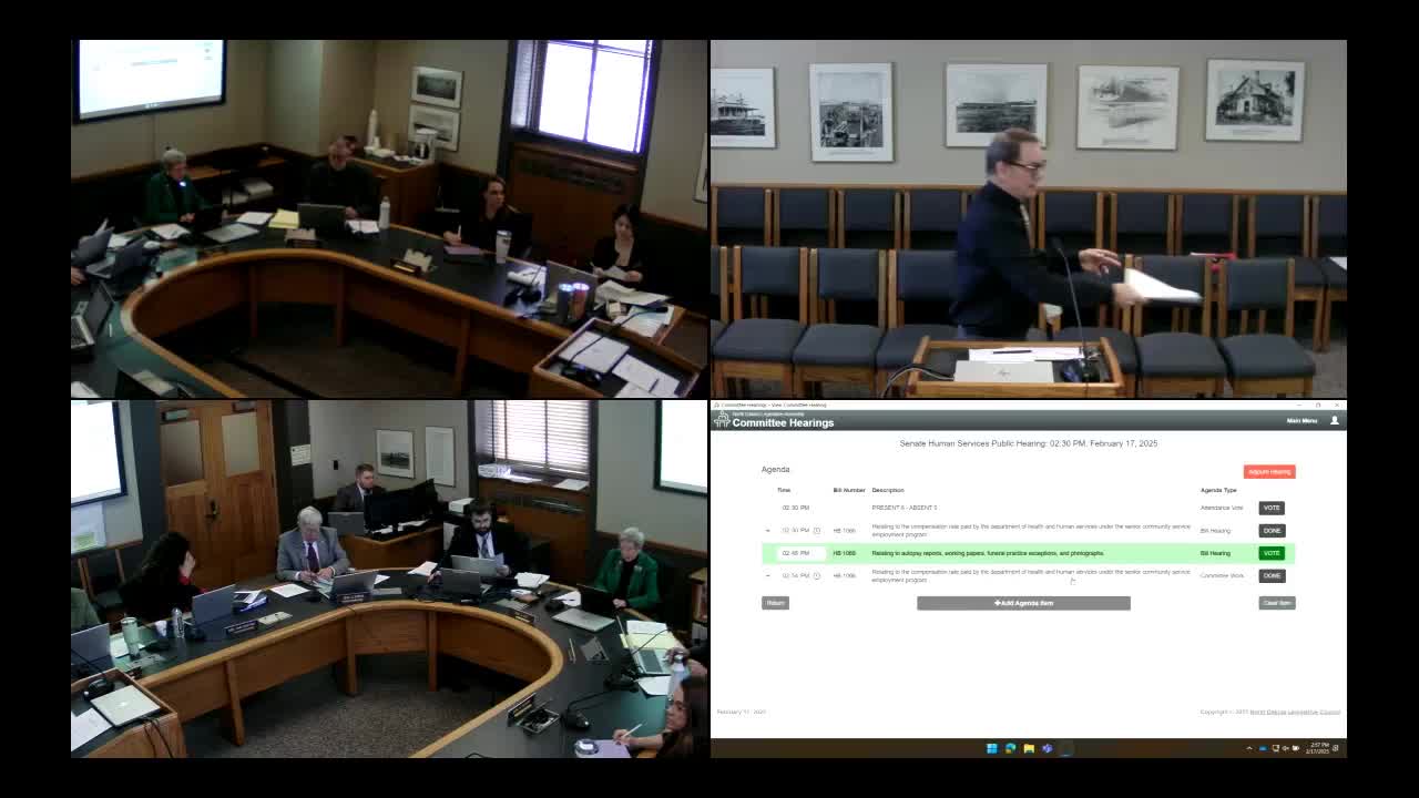 Committee moves bill to centralize autopsy records and clarify release rules