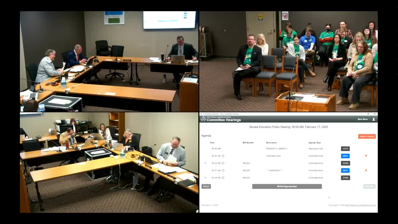 Committee approves bill to let state offer school accreditation options; removes named interest groups