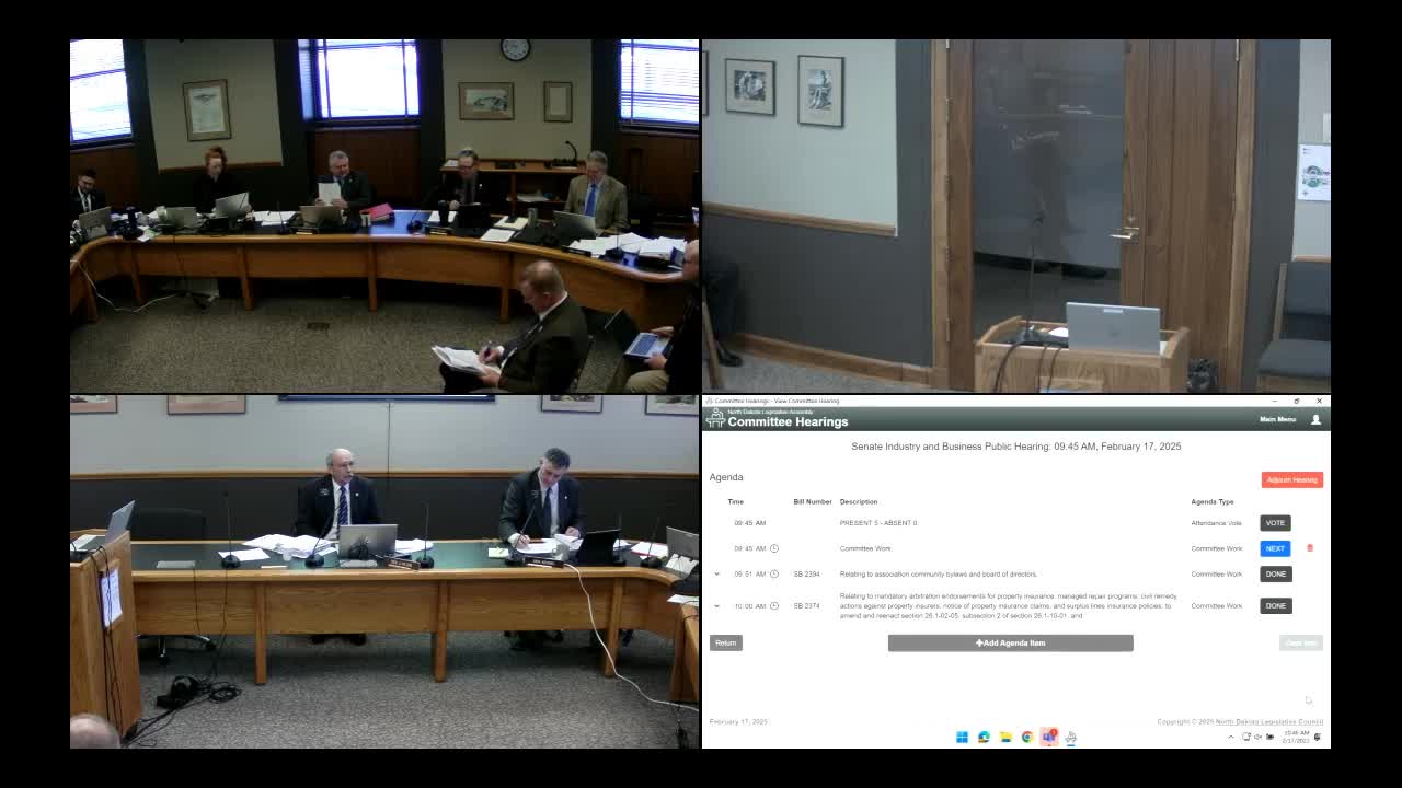 Committee backs moving securities duties into insurance department, 4‑1