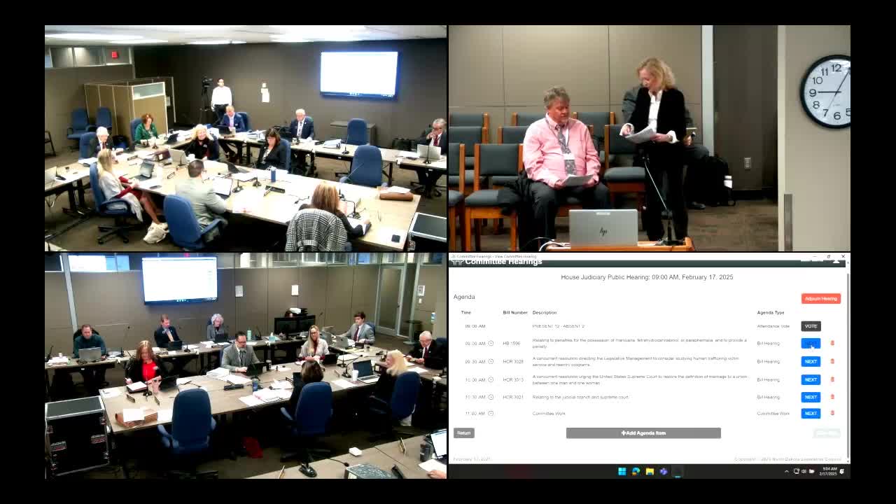 Committee hears bill to convert lowest-level marijuana offenses to noncriminal citations