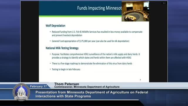 Minnesota to begin mandatory milk testing next week as H5N1 spreads; officials say testing helps isolate outbreaks