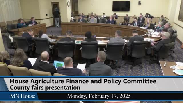 County fair leaders describe use of AGRI grants and premium funds to preserve ag education and lower participation costs