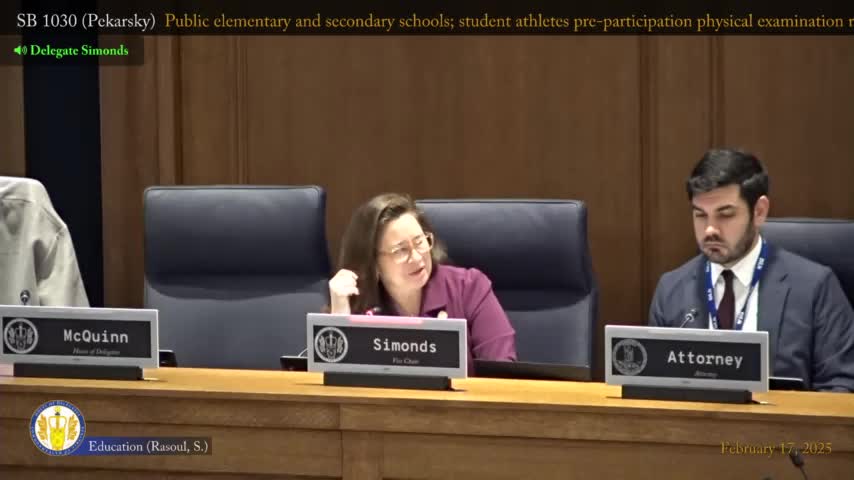 Virginia committee advances multiple education bills on student safety and support