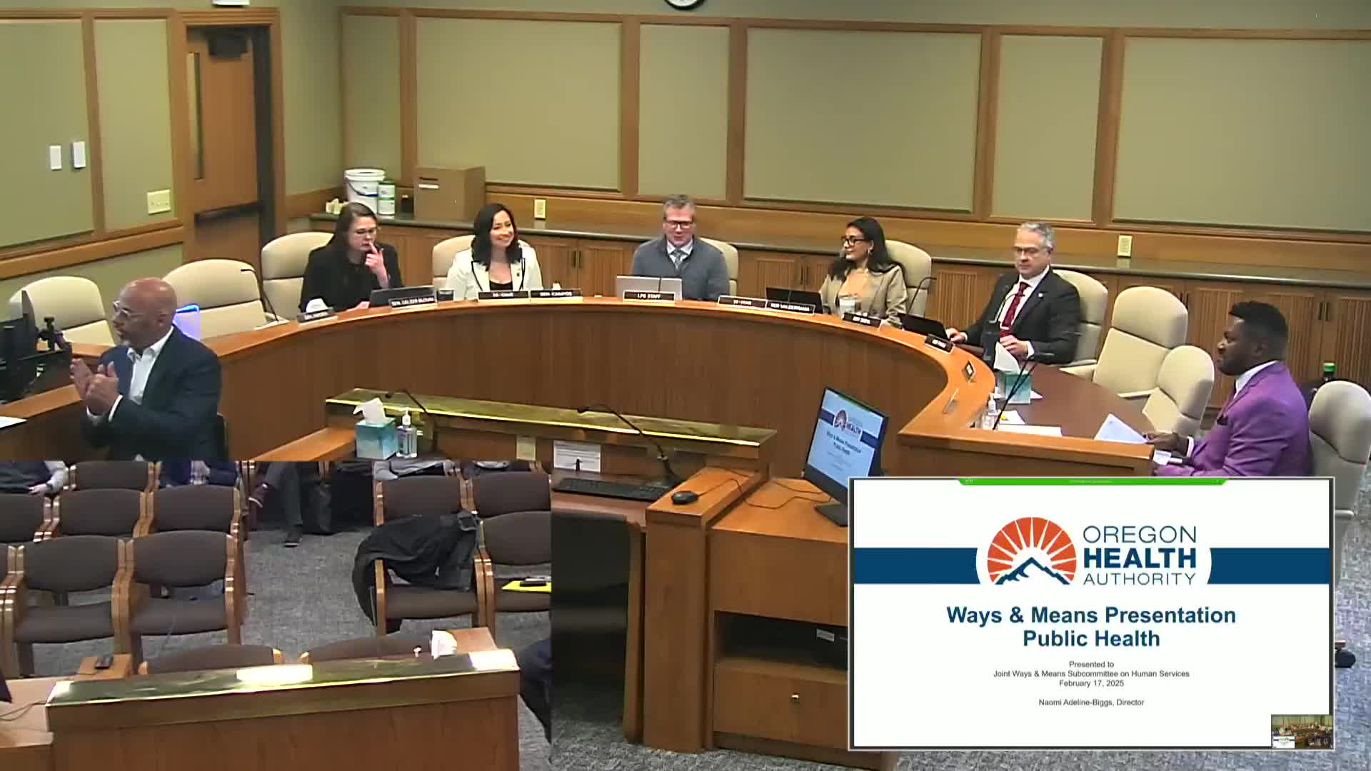 Oregon Health Authority outlines public health priorities, funding needs in HB 5025 briefing