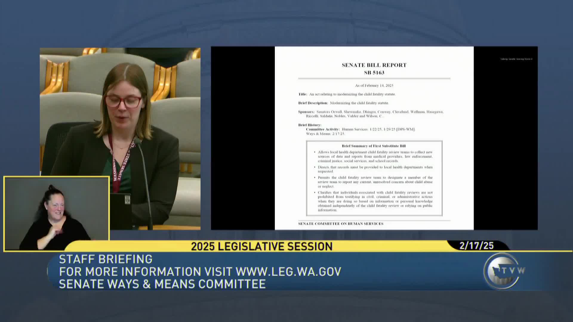 Senate Bill 5,163 modernizes child fatality reviews to include youth up to 19 years