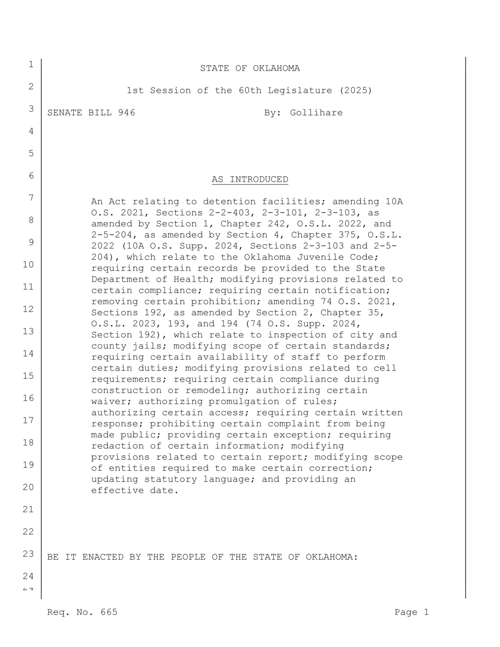 State Board sets new jail facility rules for staffing and inmate accommodations