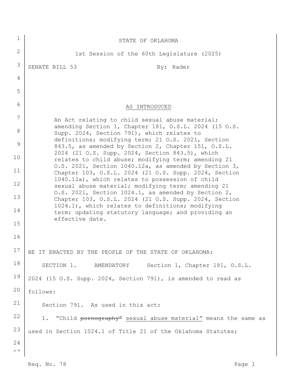 Oklahoma sets new age verification requirements for online content access
