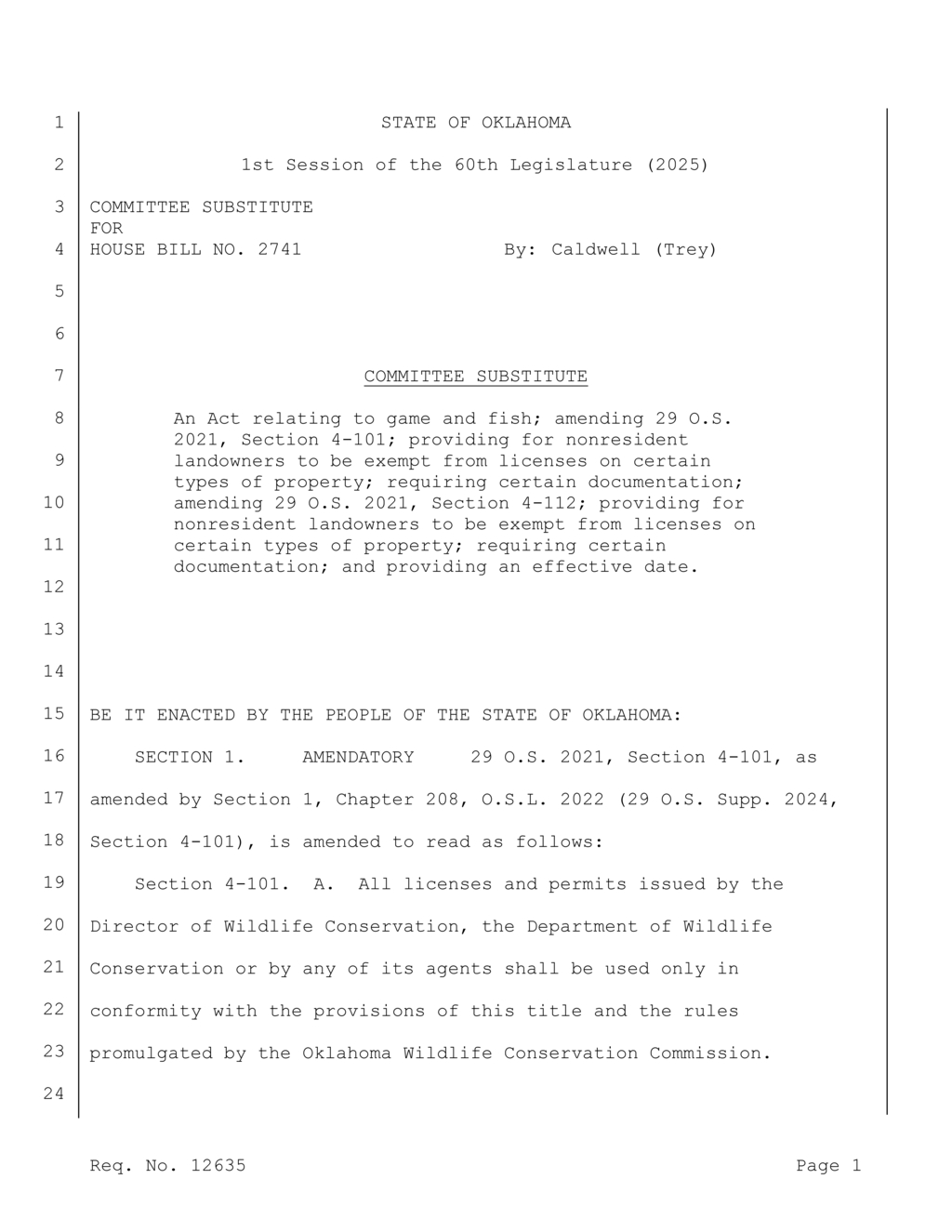 Oklahoma sets new youth and disability hunting license fees