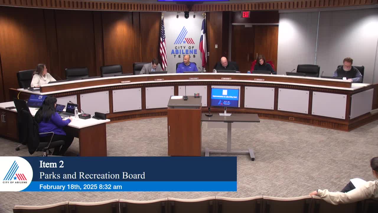 Park board approves Wiley Softball fences and batting cages at Lake Kirby Park