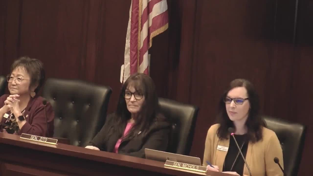 Idaho FFA leaders brief Senate Agricultural Affairs Committee on education, leadership and career programs