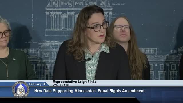 Minnesota lawmakers push Equal Rights Amendment to safeguard diversity and inclusion