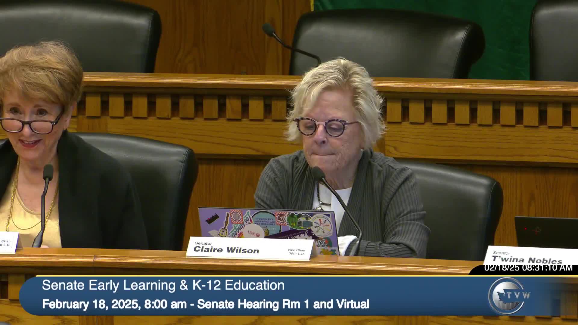 Committee interviews nominees to Professional Educator Standards Board