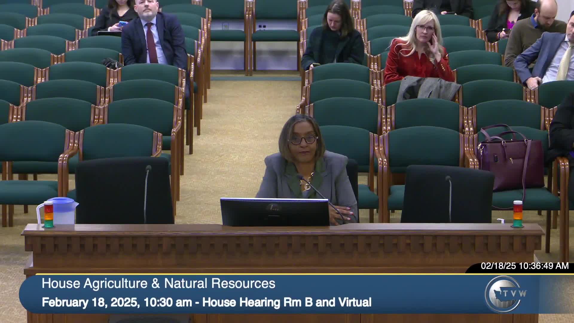 Representative Morgan details Washington cannabis bill financial support for existing license holders