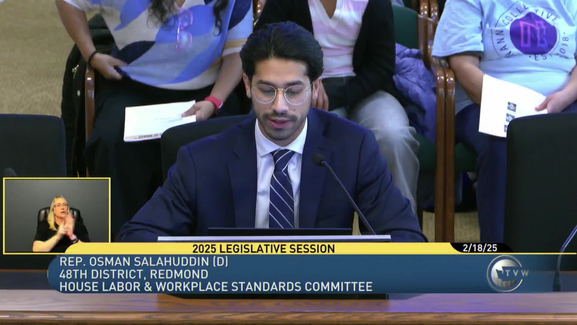 Washington lawmakers discuss protections for domestic workers in House Bill 1561