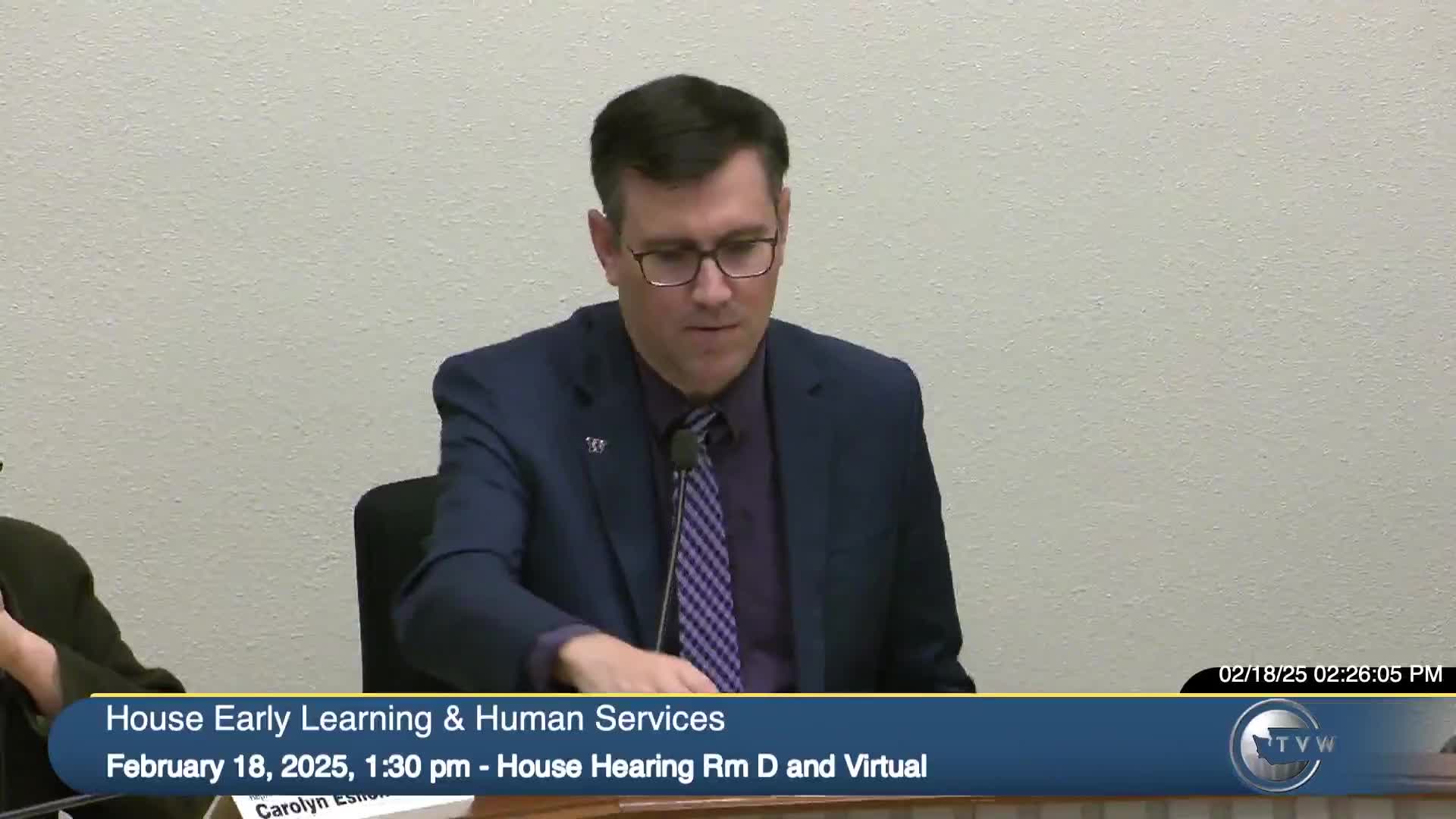 Committee backs substitute for House Bill 1648 to transition family reconciliation program to community‑based model