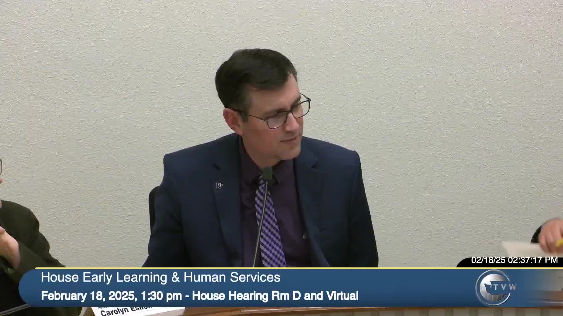 Substitute House Bill 1660 cleared by committee after sponsor narrows data requests and incorporates department changes