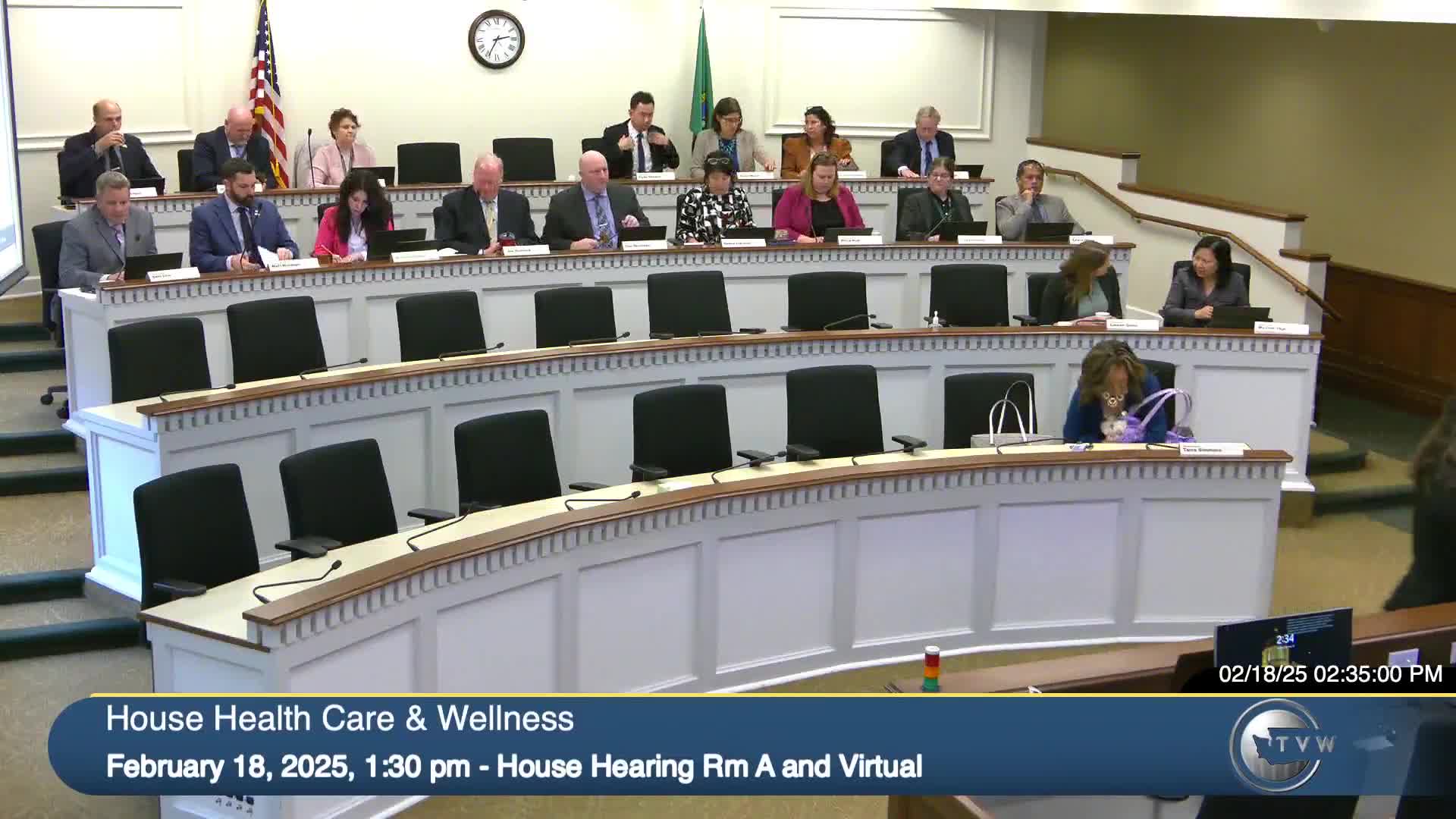 Committee advances seven health bills; key votes recorded