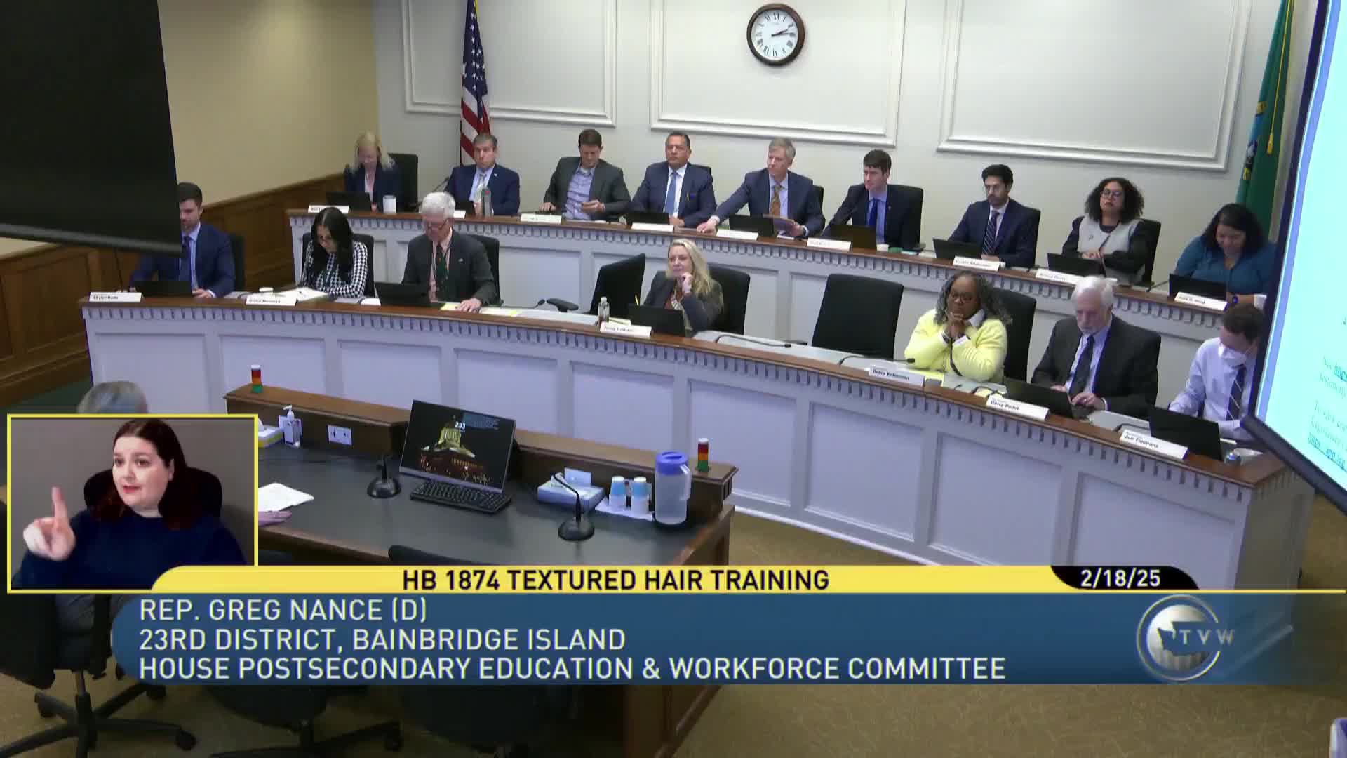 Committee hears support for requirement to teach textured hair in cosmetology programs