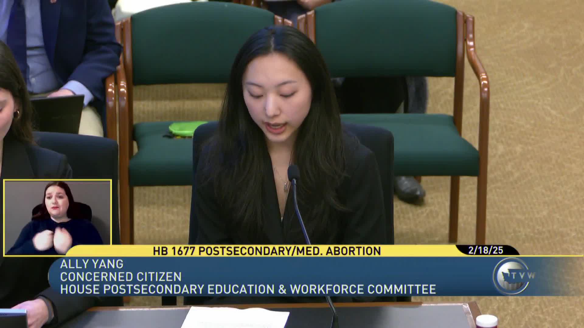 Student advocates push for House Bill 1677 to enhance campus abortion access
