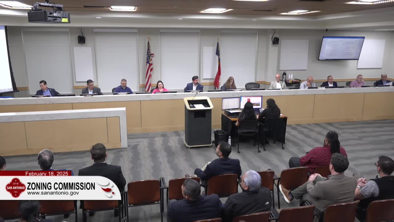 Zoning commission approves consent slate of rezoning and use requests; items advance to city council