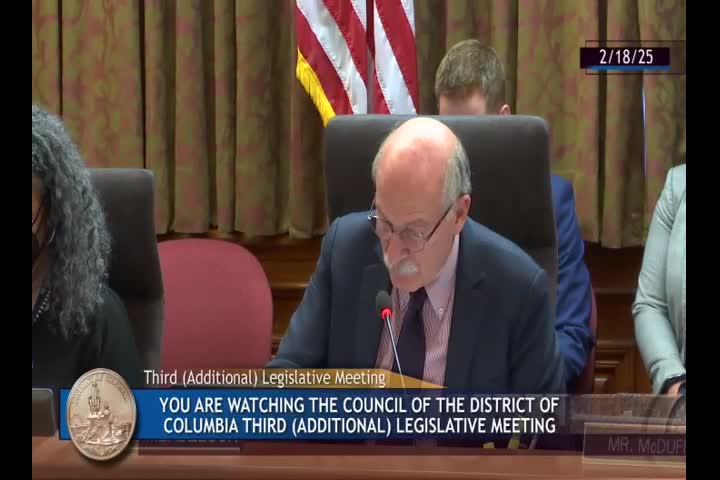 D.C. Council sets July 15 expiration for temporary pretrial detention changes, awaits CJCC report