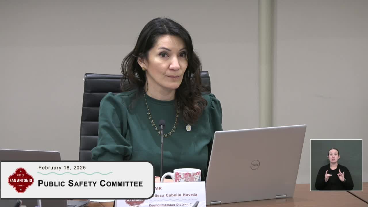 San Antonio committee president urges calm, asks staff for informational presentation on immigration-enforcement concerns