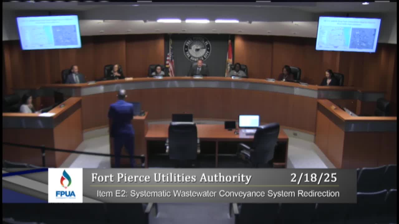 FPUA approves $5.44 million guaranteed maximum price for conveyance line to new wastewater plant