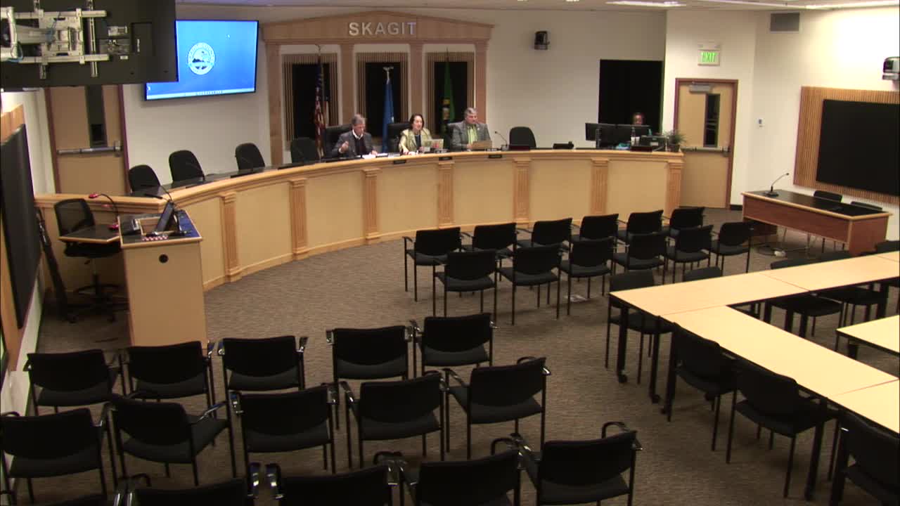 Skagit County commissioners approve consent agenda including Bow Hill broadband interlocal and county engineer appointment