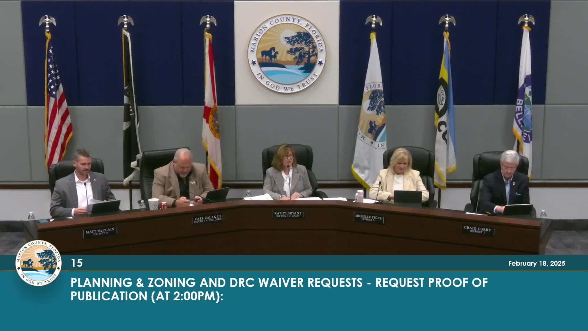 Board approves two church buffer waivers and a sidewalk fee waiver in DRC session