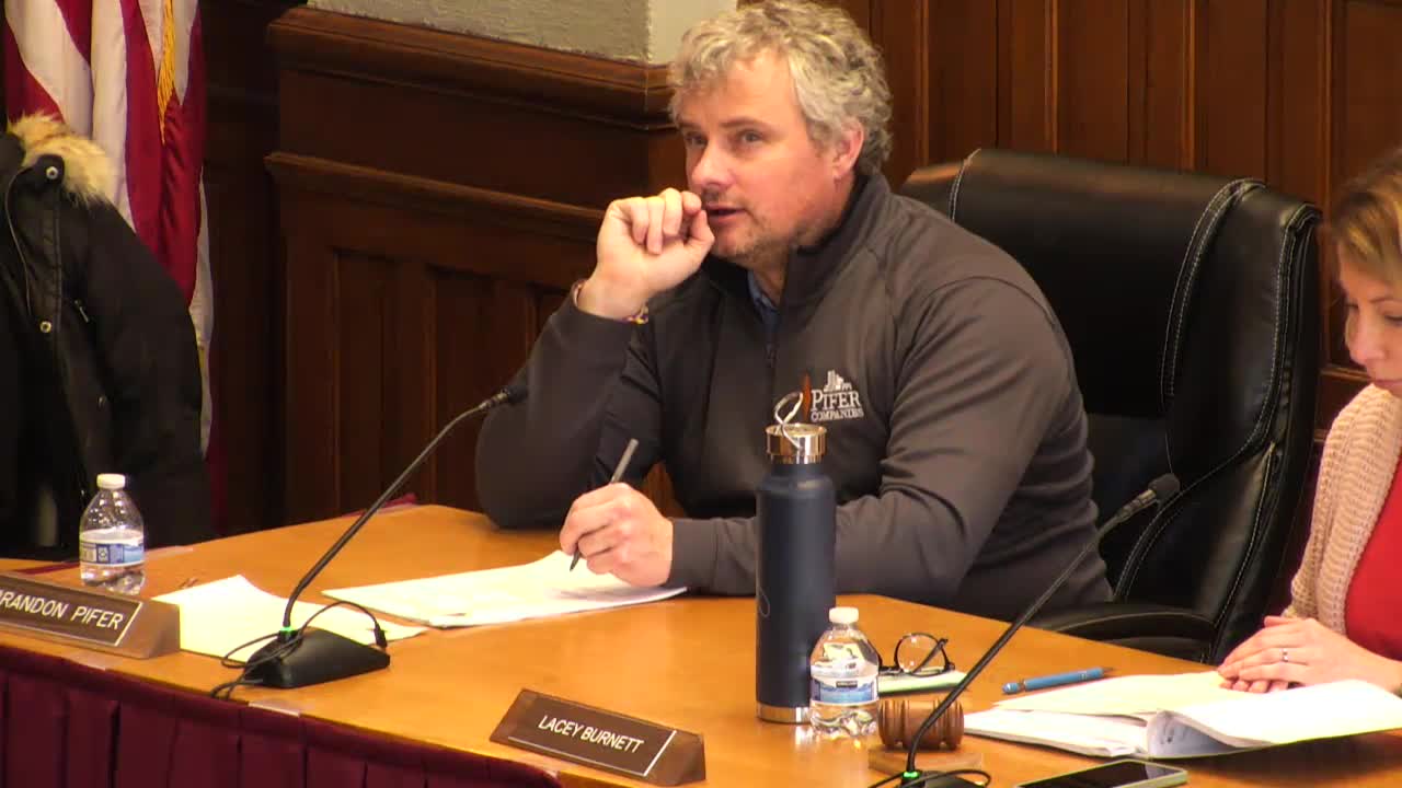 Commissioner seeks staff follow-up on Shenandoah University armory rooftop screening