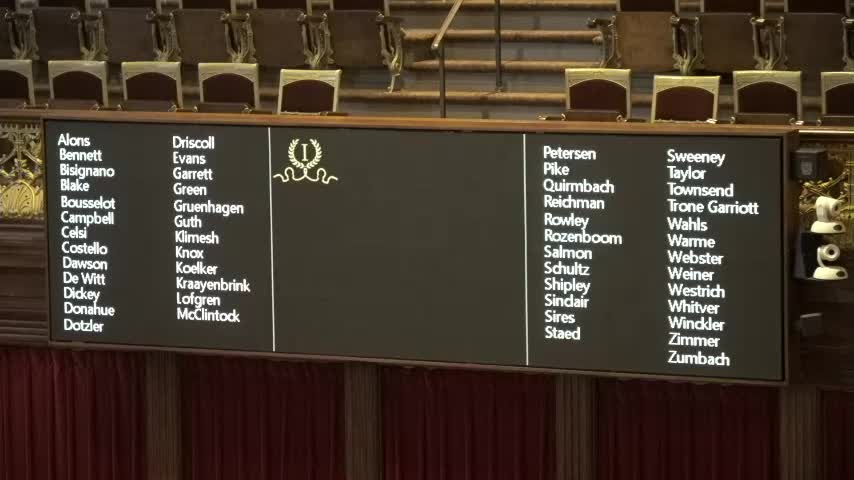 Iowa Senate hosts introductions and birthday celebrations during session