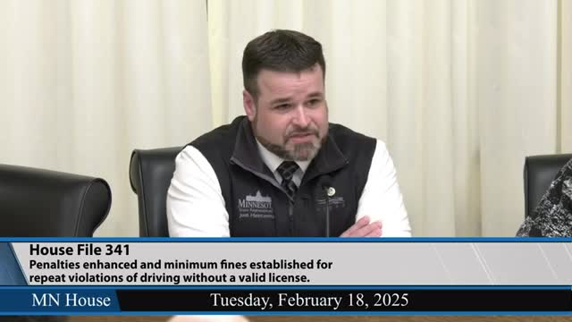 Minnesota lawmakers discuss harsh penalties for unlicensed driving after family tragedy